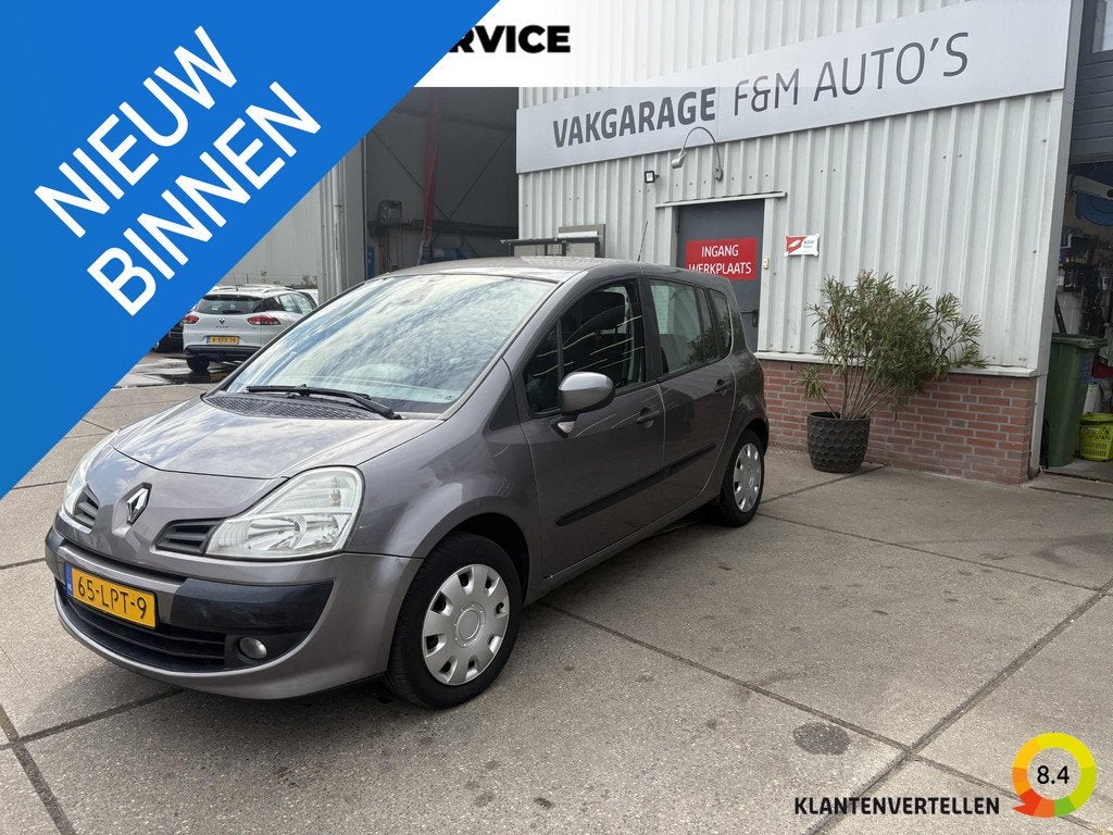 Renault Grand Modus 1.6-16V Expression Automaat, airco, crui, Auto's, Renault, Stof, Gebruikt, 1210 kg, Origineel Nederlands