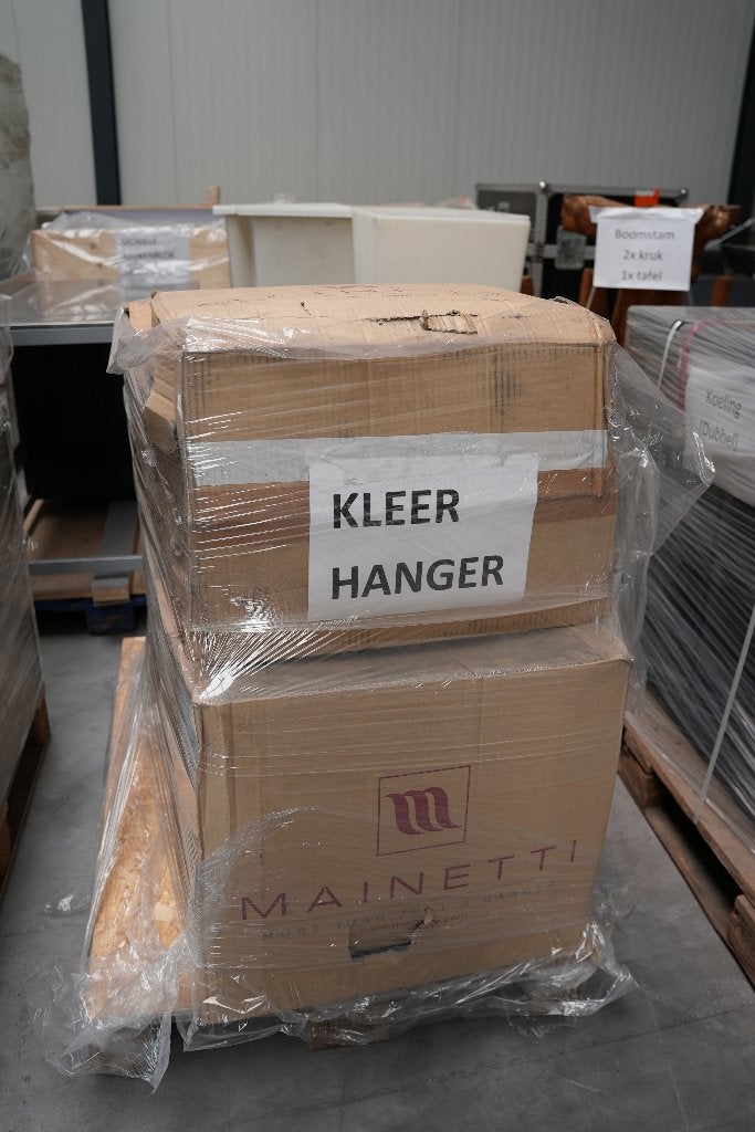 5 dozen kleerhangers - winkel / garderobe / thuis, Ophalen, Gebruikt, Overige materialen