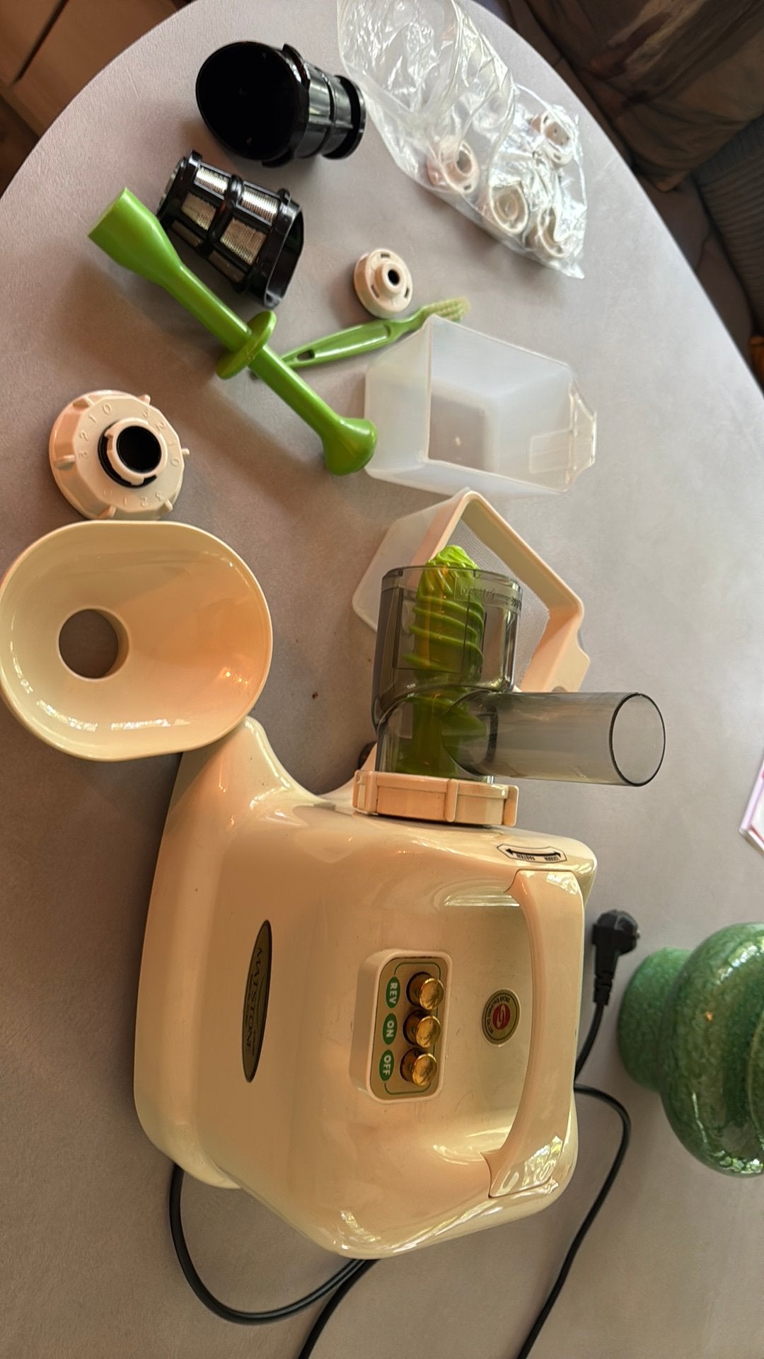 Slowjuicer Matstone DO-9001, Ophalen, Slowjuicer