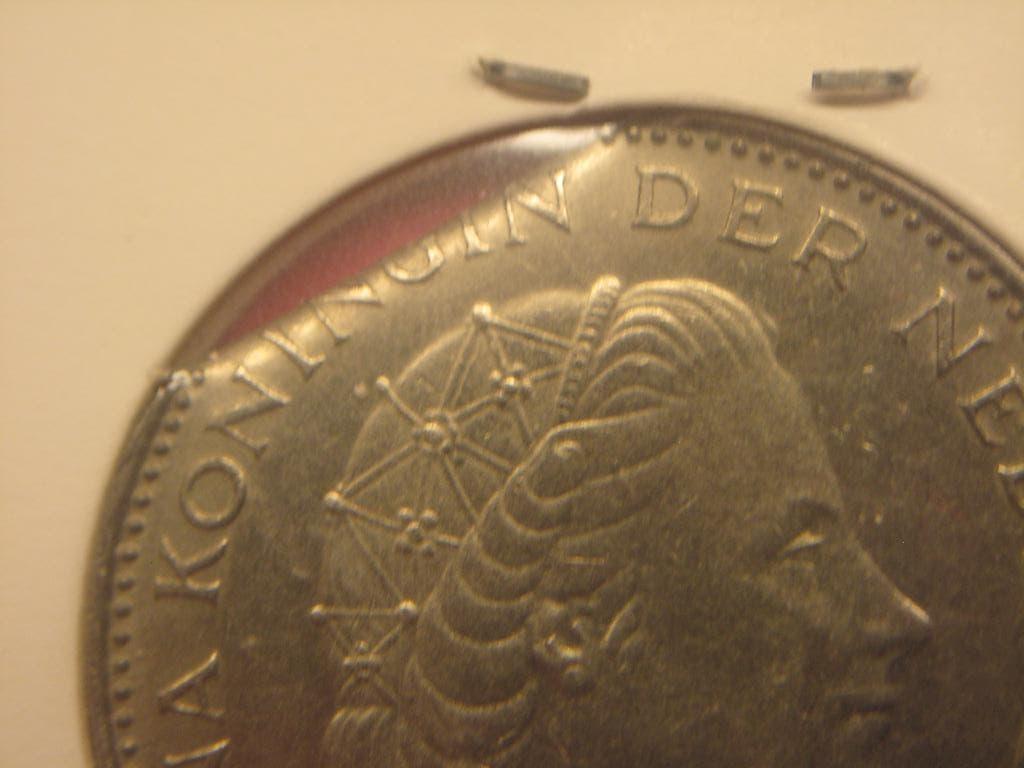 duidelijke misslag  2 1/2 gulden  1972, Ophalen of Verzenden, Koningin Beatrix, 2½ gulden, Losse munt