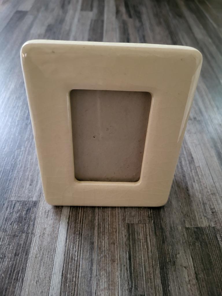 Fotolijstje emaille, Huis en Inrichting, Woonaccessoires | Lijsten, Ophalen of Verzenden, Overige materialen