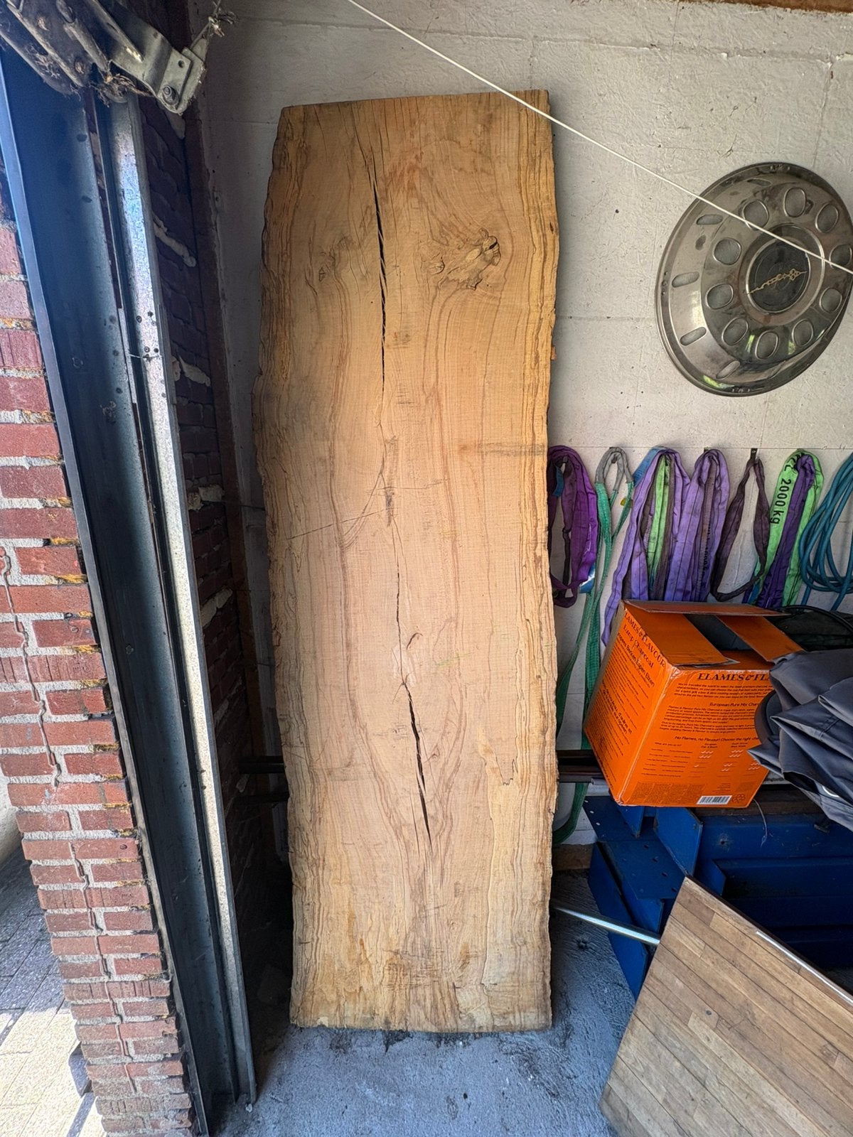 Boomstamblad 245x75x7cm, Ophalen, Zo goed als nieuw, 200 tot 250 cm, Plank