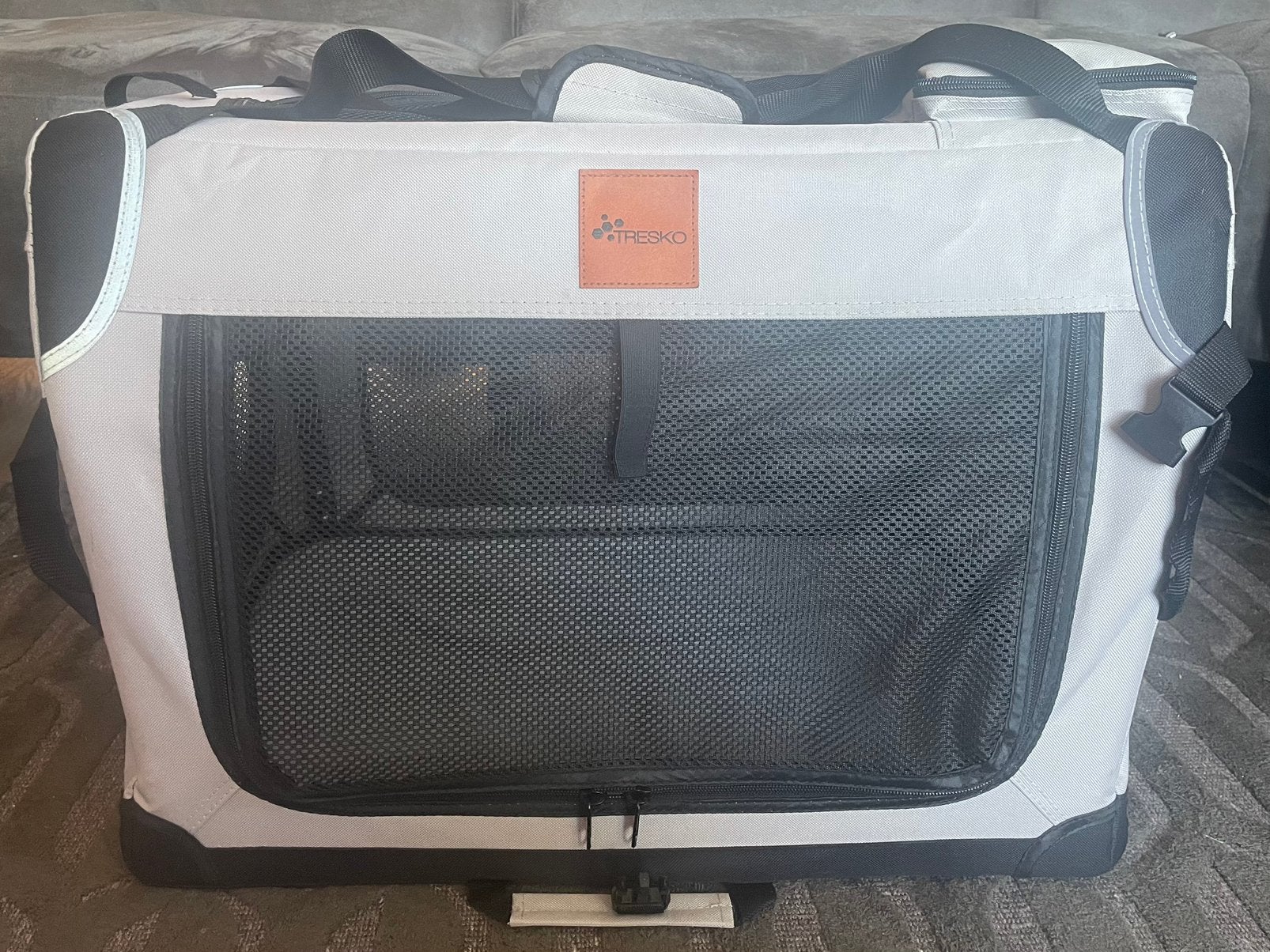 Tresko reismand kat/hond maat M opvouwbaar (64x11x46 cm), Dieren en Toebehoren, Katten-accessoires, Ophalen of Verzenden, Zo goed als nieuw