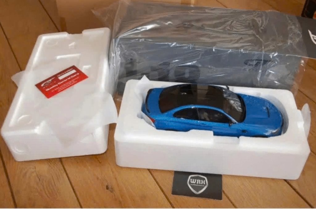 1:18 BMW M2 CS misano blue GT spirit GT353 in box WRH, Verzenden, Zo goed als nieuw, Auto, Overige merken
