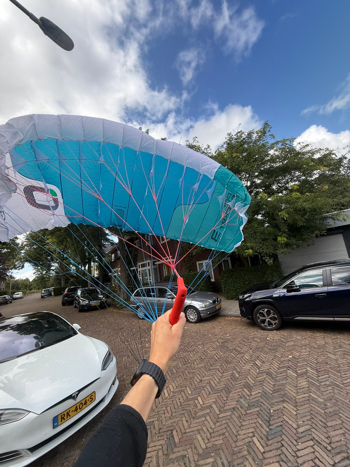 Ozone Pocket Rocket 3m v1, Ophalen of Verzenden, Zo goed als nieuw, Wingsurf-wing