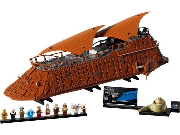 Jabba's Sail Barge 75397 Desert Skiff en Sarlacc-kuil 75396, Ophalen, Star Wars, Lego, Zo goed als nieuw