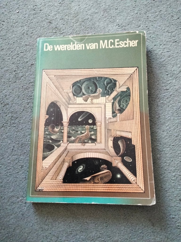 De werelden van M.C. Escher - Kunstboek, Boeken, M.C. Escher, Grafische vormgeving, Ophalen, Gelezen