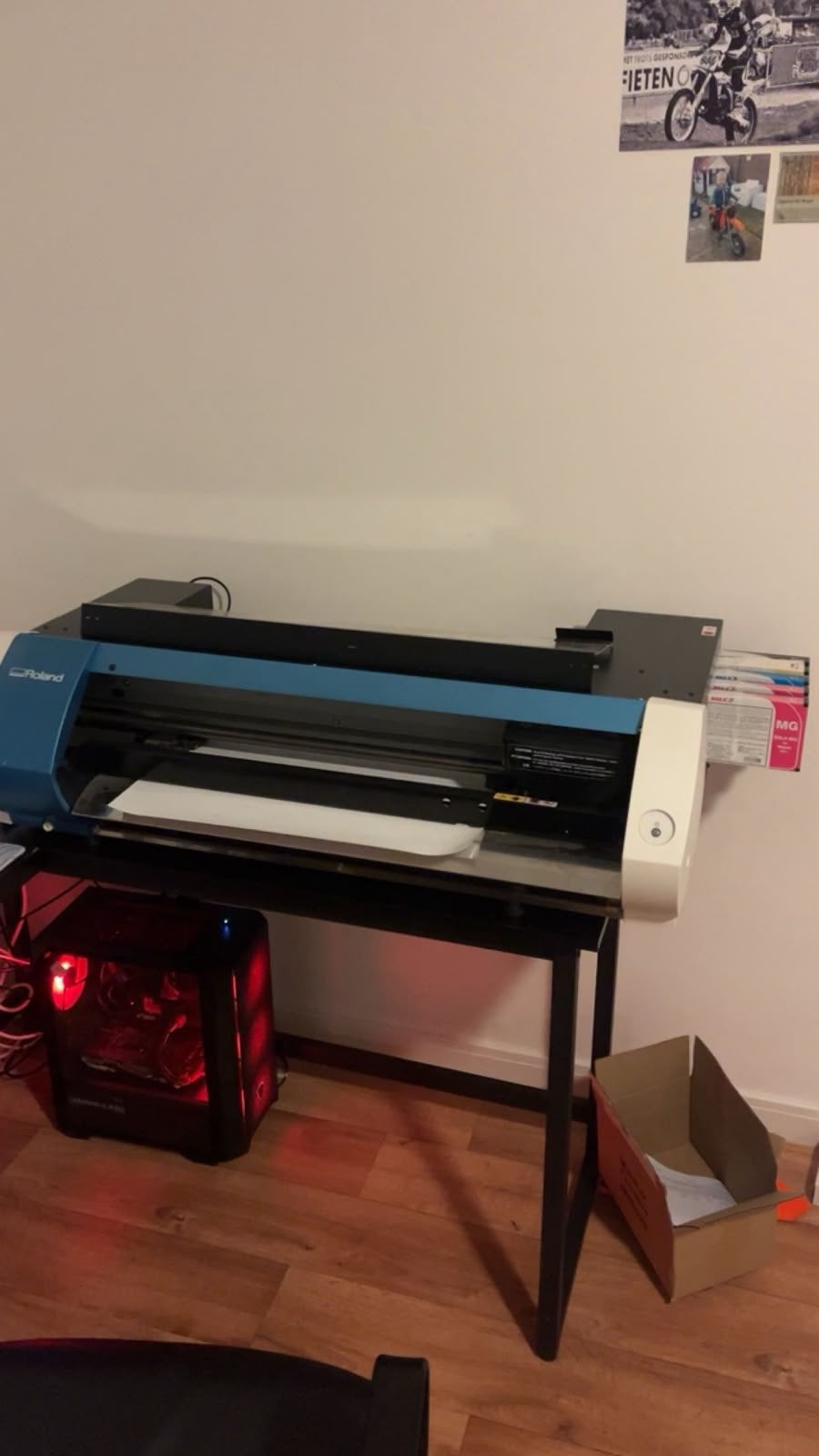 Te koop roland bn 20 NIEUWE PRINTKOP..!, Computers en Software, Printers, Ophalen, Zo goed als nieuw