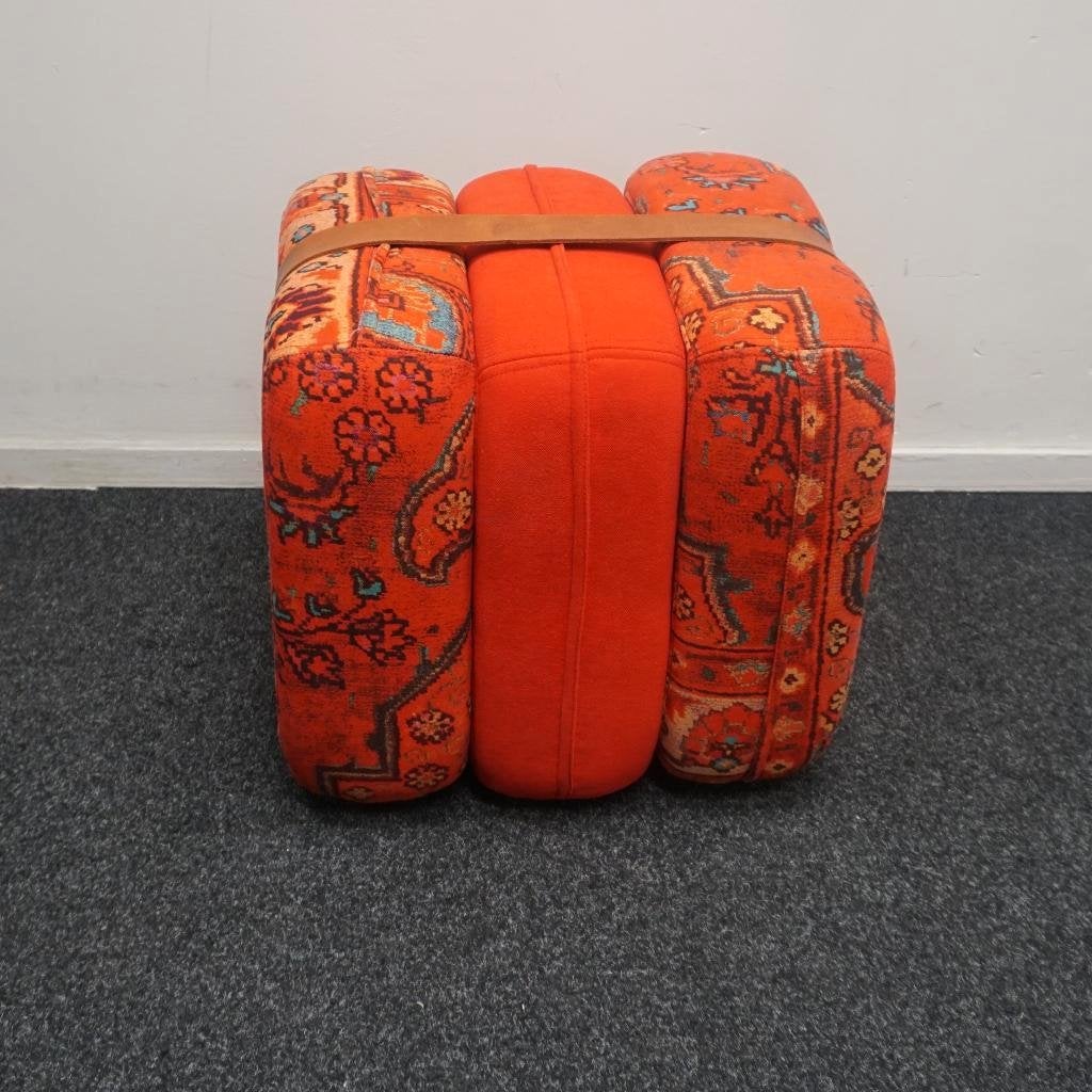 Baboesjka | Fatboy |  Poef | Zitkussen | Ali baba Red, Huis en Inrichting, Banken | Voetenbanken en Poefen, Minder dan 50 cm, Gebruikt
