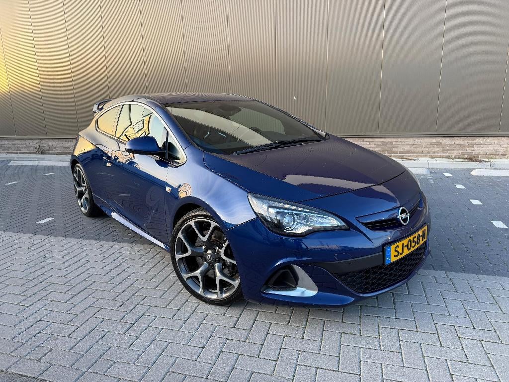 Opel Astra J OPC 380+ pk professioneel getuned, Auto's, 1998 cc, Zwart, 4 cilinders, Blauw