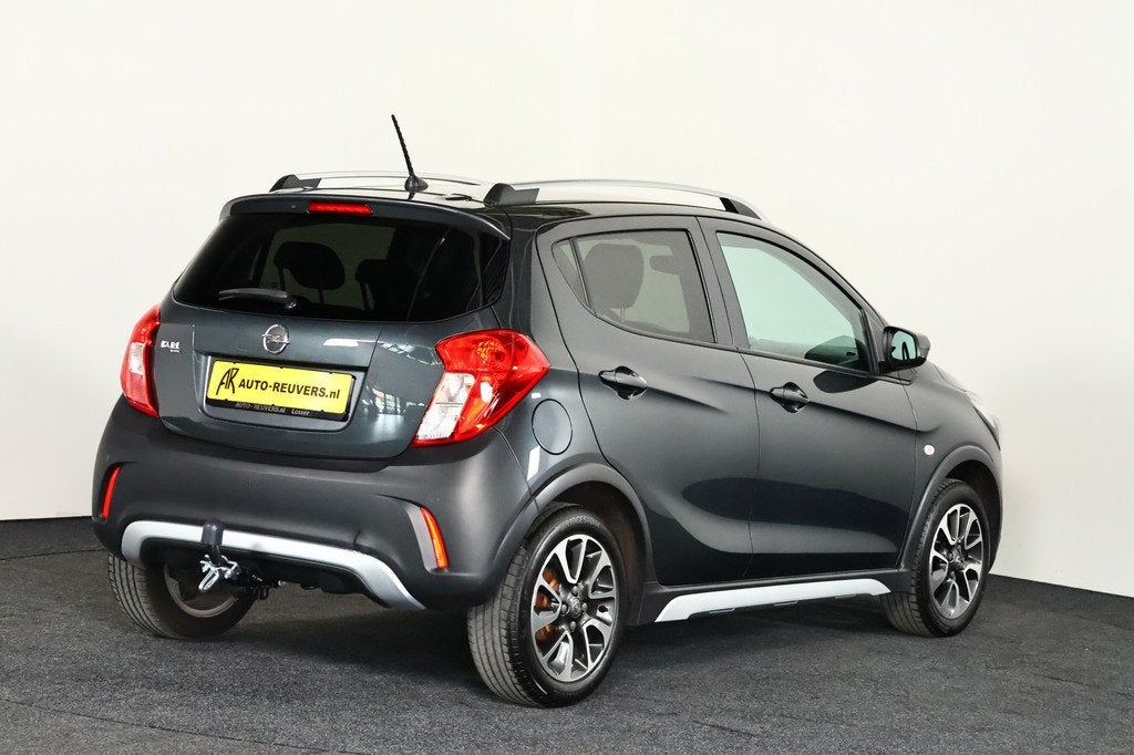 Opel KARL 1.0 ecoFLEX Edition ROCKS / CarPlay / Cruisecontro, Voorwielaandrijving, Stof, Gebruikt, Zwart