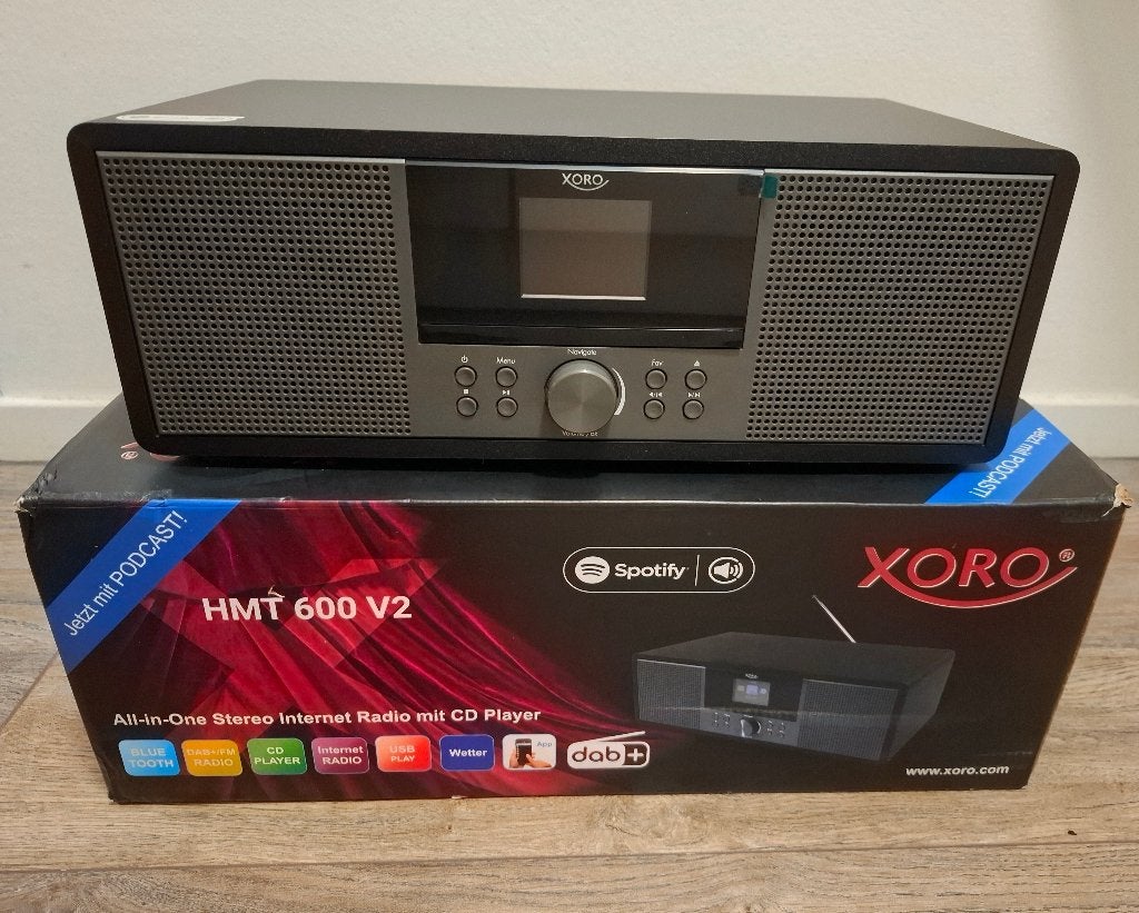 Xoro HMT 600 V2, Audio, Tv en Foto, Radio's, Ophalen of Verzenden, Nieuw, Wereldontvanger, Met cd-speler