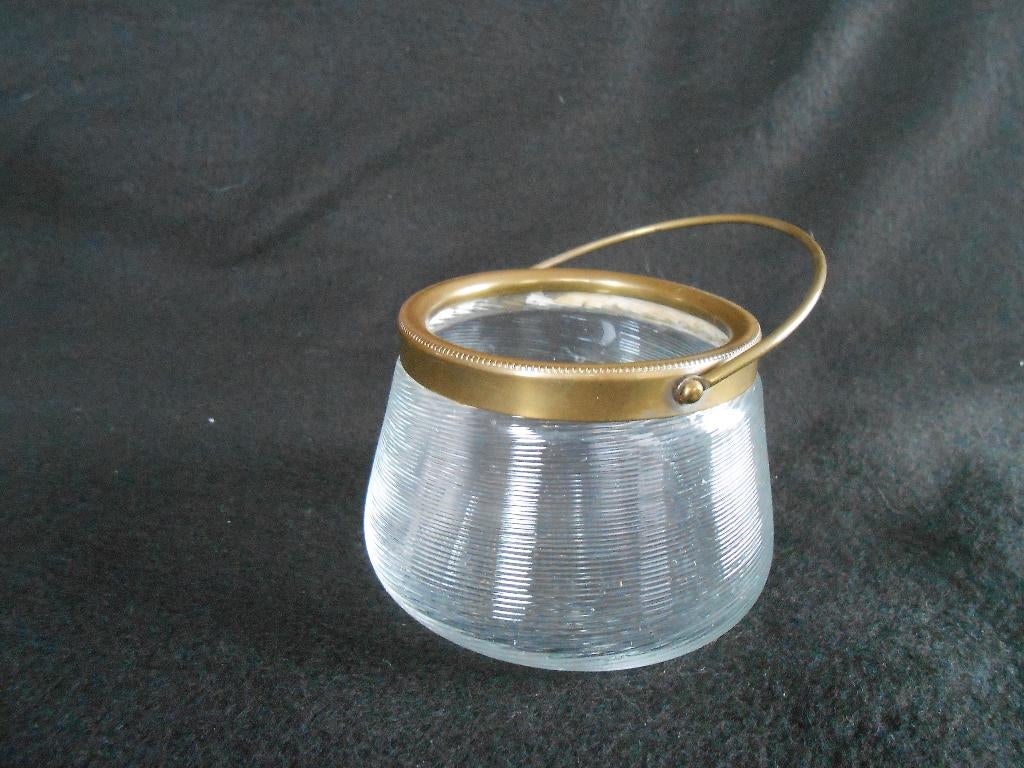 Oude suikerpot Fries draadglas, Antiek en Kunst, Antiek | Glas en Kristal, Ophalen