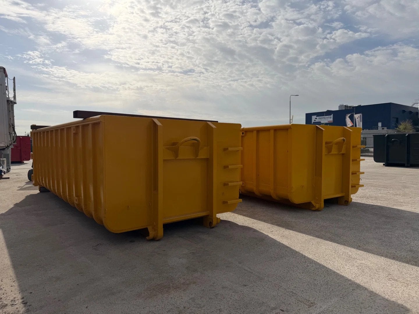 Sidalco 20m3 open container met Franse deur (bj 2026)