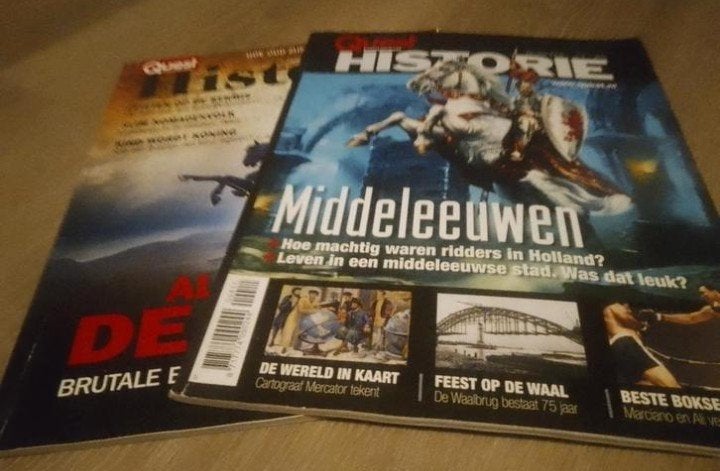 Quest Historie, Boeken, Tijdschriften en Kranten, Ophalen, Zo goed als nieuw, Overige typen