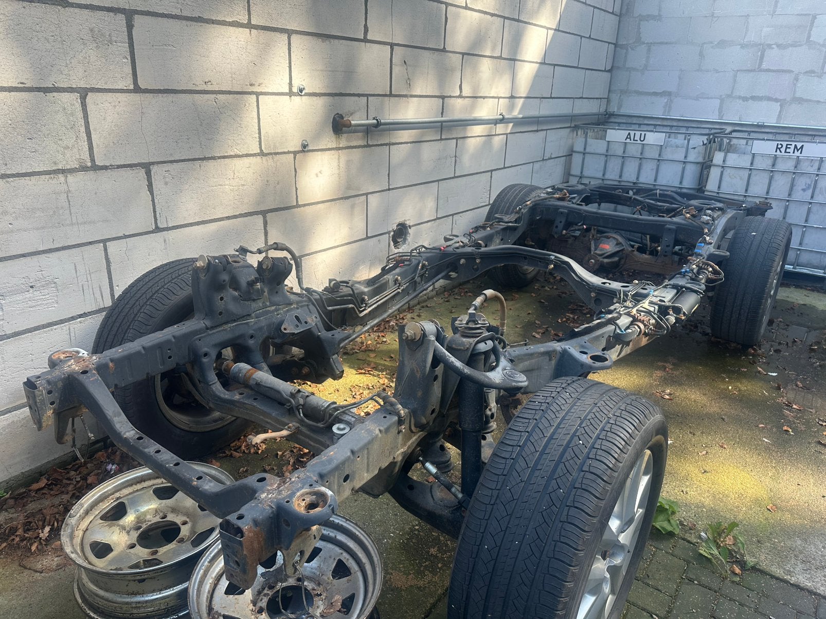 Toyota land cruiser HDJ 100 chassis, Ophalen, Gebruikt, Toyota
