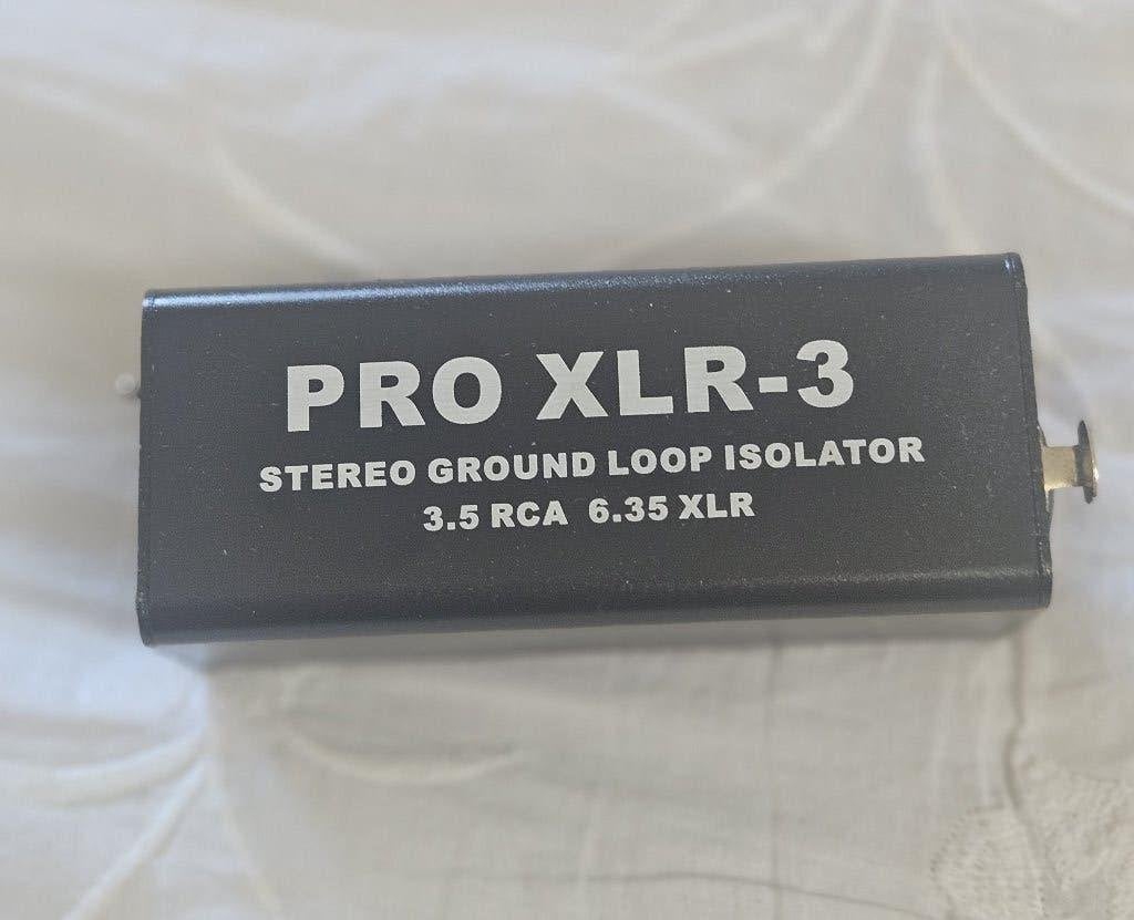 PRO XLR-3 Ground Loop Isolator, Ophalen of Verzenden, Zo goed als nieuw, Overige typen