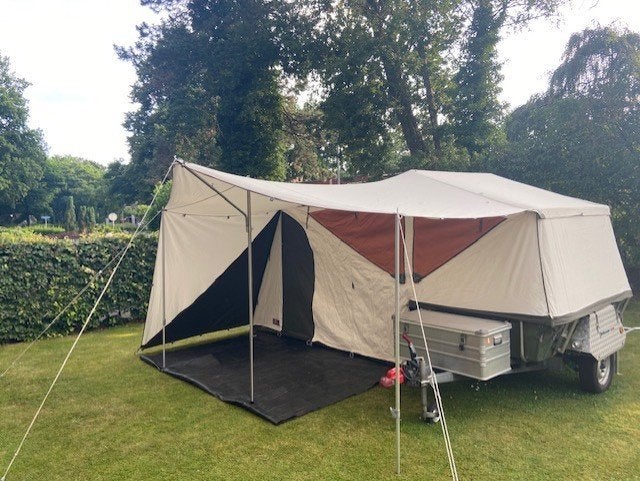 Holtkamper Cocoon XL - Off road - nieuw tentdoek, Caravans en Kamperen, Ophalen, Beige, Aanwezig, Tot en met 6
