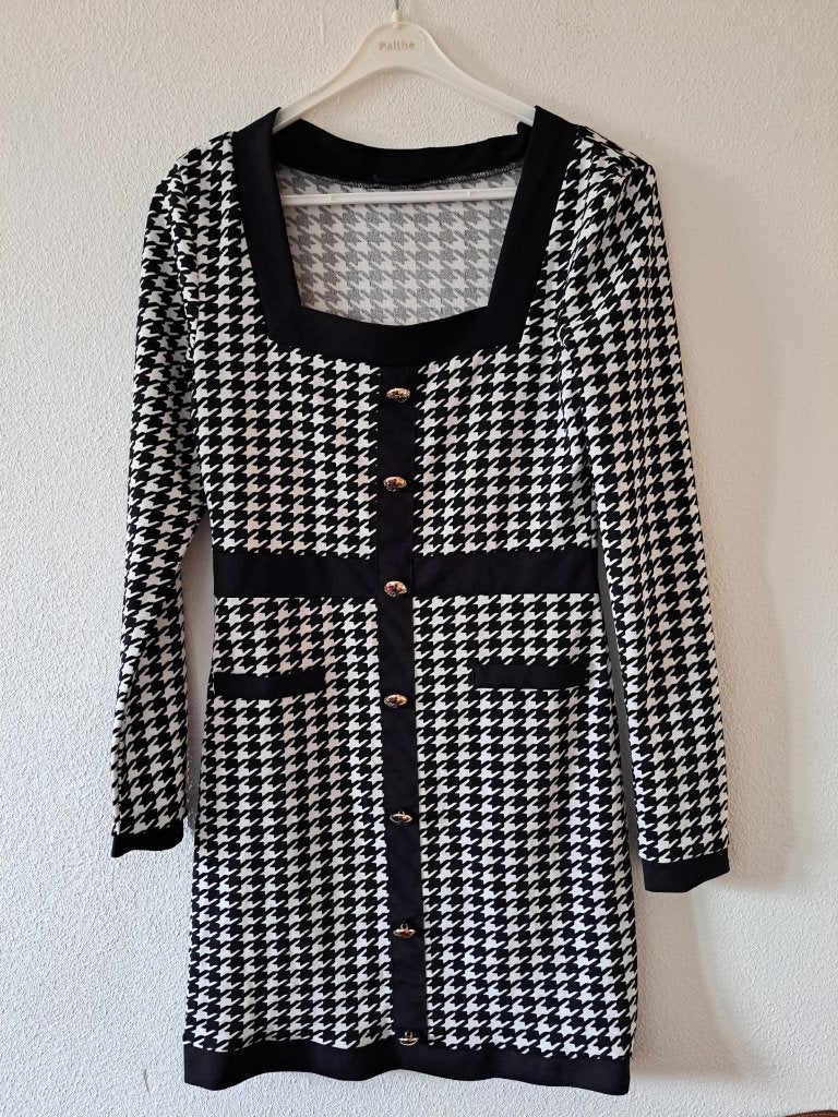 shein jurk maat 38 #1, Maat 38/40 (M), Meerkleurig, Ophalen of Verzenden, Zo goed als nieuw