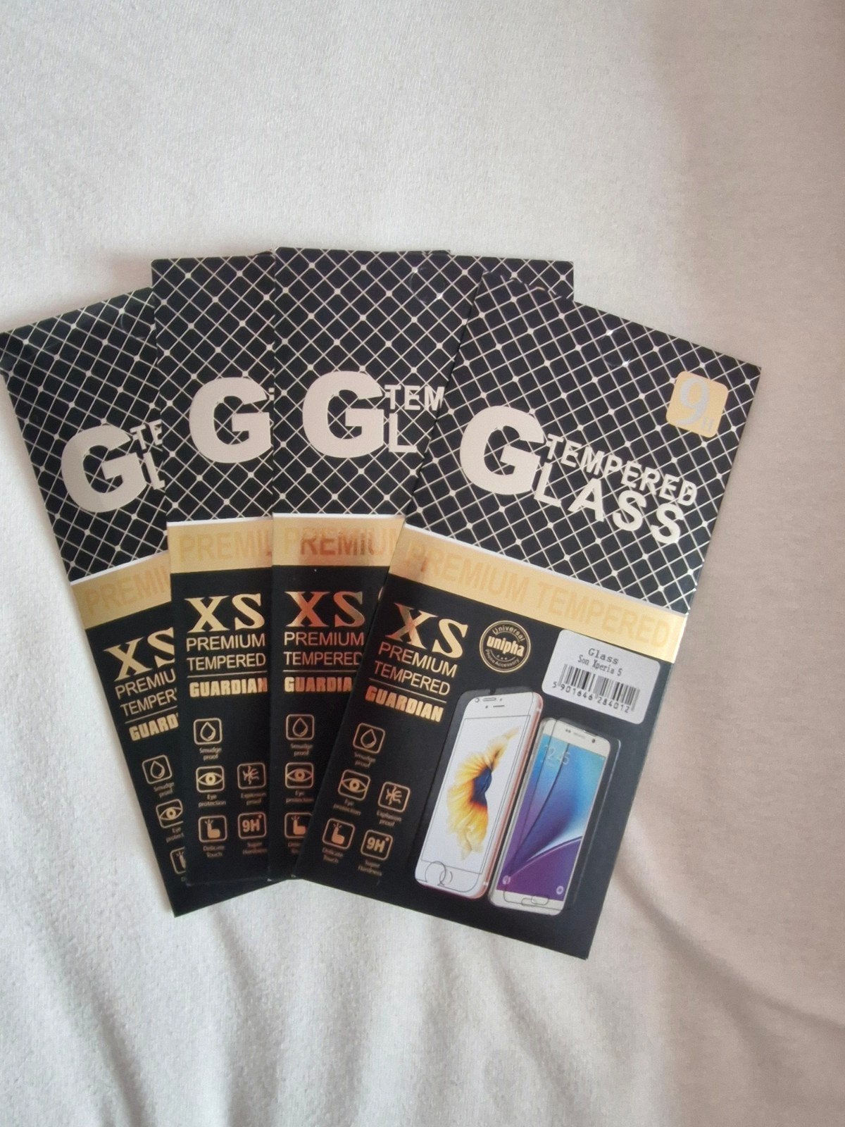 4 st Tempered Glass Screenprotector voor Sony Xperia 5, Ophalen of Verzenden, Nieuw, Bescherming, Sony Ericsson
