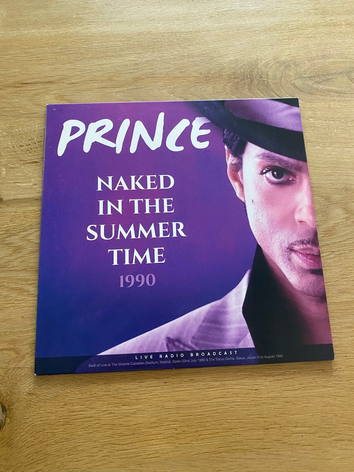 Prince - Naked In The Summertime 1990 (Live Radio Broadcast), LP, Pop, Ophalen of Verzenden, Zo goed als nieuw