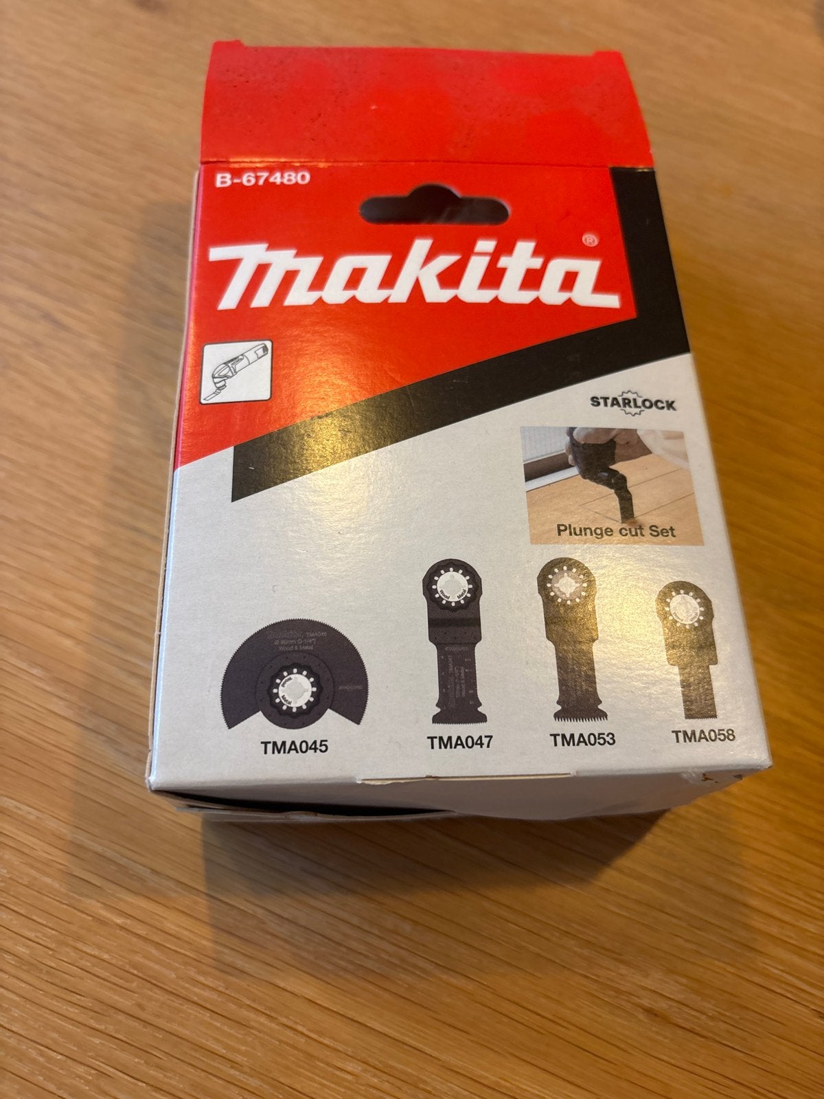 Makita Multitool Accessoires Set B-67480 Starlock Nieuw, Ophalen of Verzenden, Nieuw