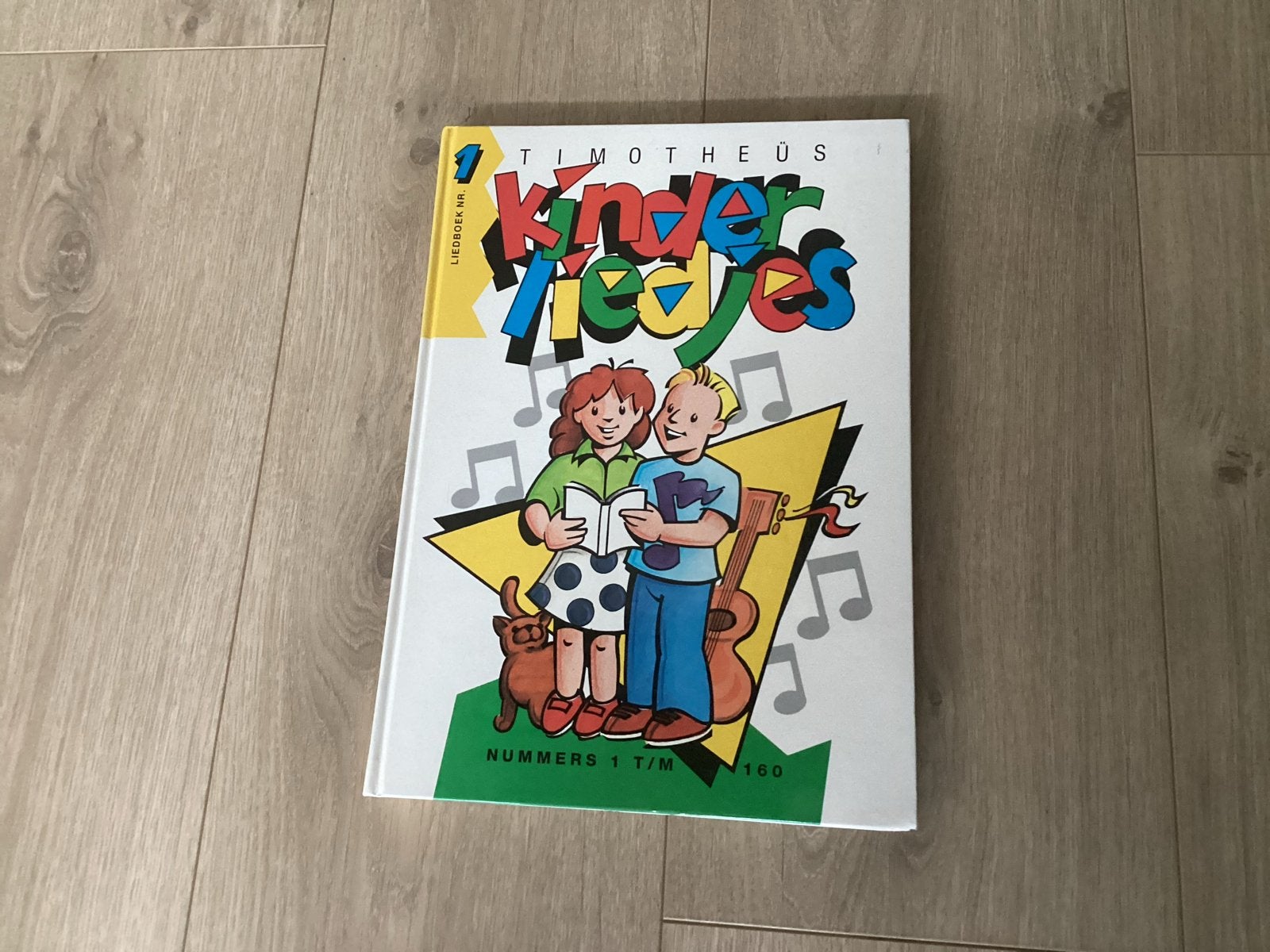 Timotheüs Kinderliedjes Liedboek Nr. 1 (Nrs. 1 t/m 160), Boeken, Ophalen of Verzenden, Gelezen, 3 tot 4 jaar