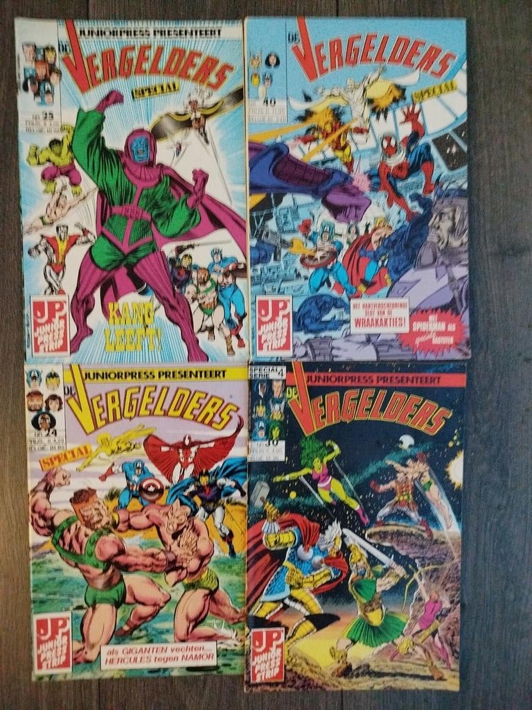 DE VERGELDERS SPECIAL STRIPBOEK 5 STUKS, Europa, Ophalen of Verzenden, Zo goed als nieuw, Meerdere comics