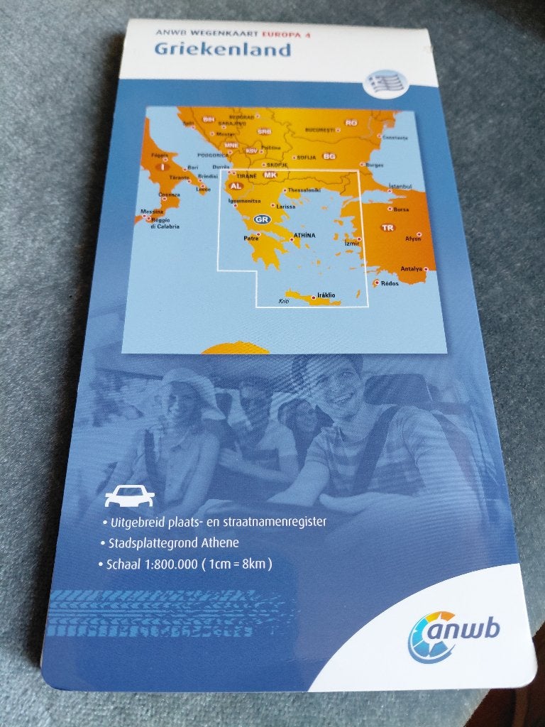 Anwb Wegenkaart europa 4, Boeken, 2000 tot heden, Europa Overig, Ophalen of Verzenden, Landkaart
