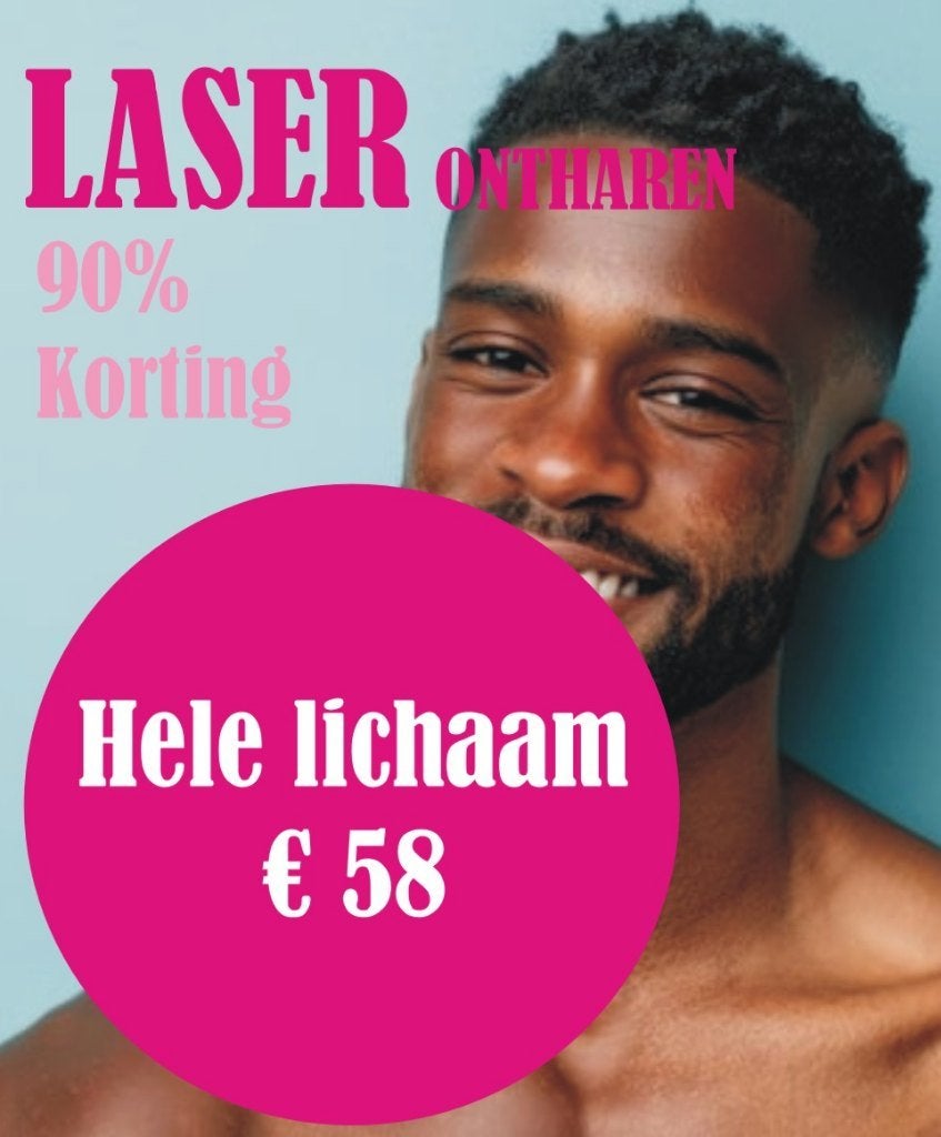 Permanente ontharen hele lichaam 5x € 290, Ophalen of Verzenden, Nieuw, Scheren en Epileren
