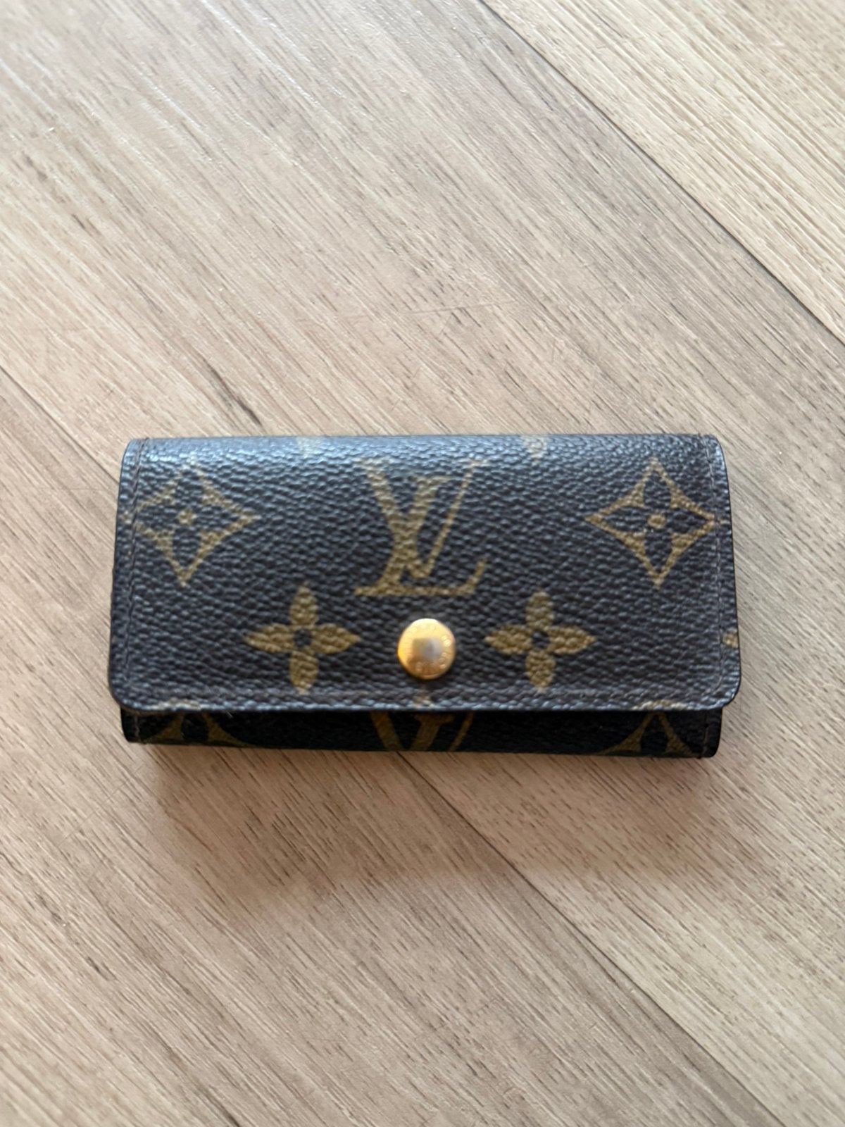 Louis vuitton keywallet monochrome, Ophalen of Verzenden, Zo goed als nieuw, Zwart