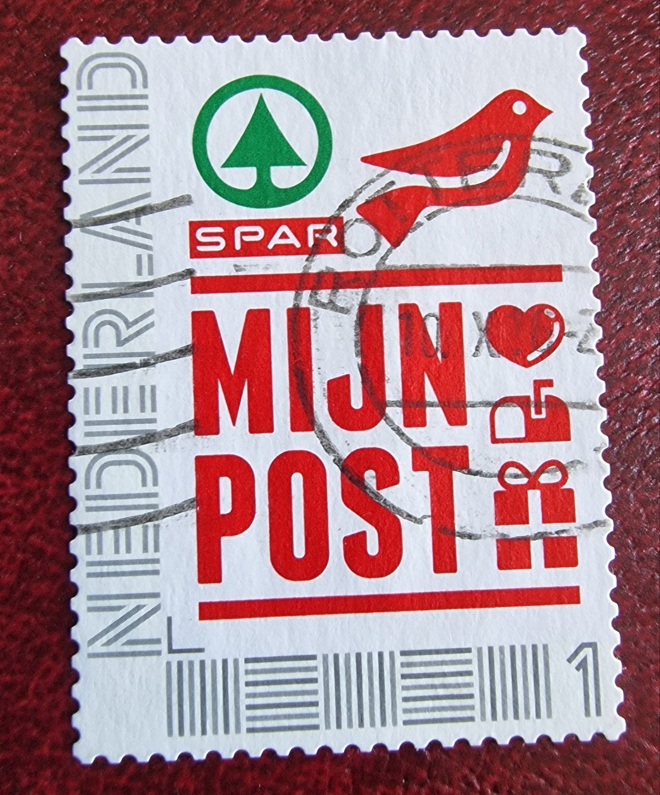 kv40 persoonlijkev Postzegel - Mijn Post - Spar - Gestempeld, Postzegels en Munten, Ophalen of Verzenden, Na 1940, Gestempeld