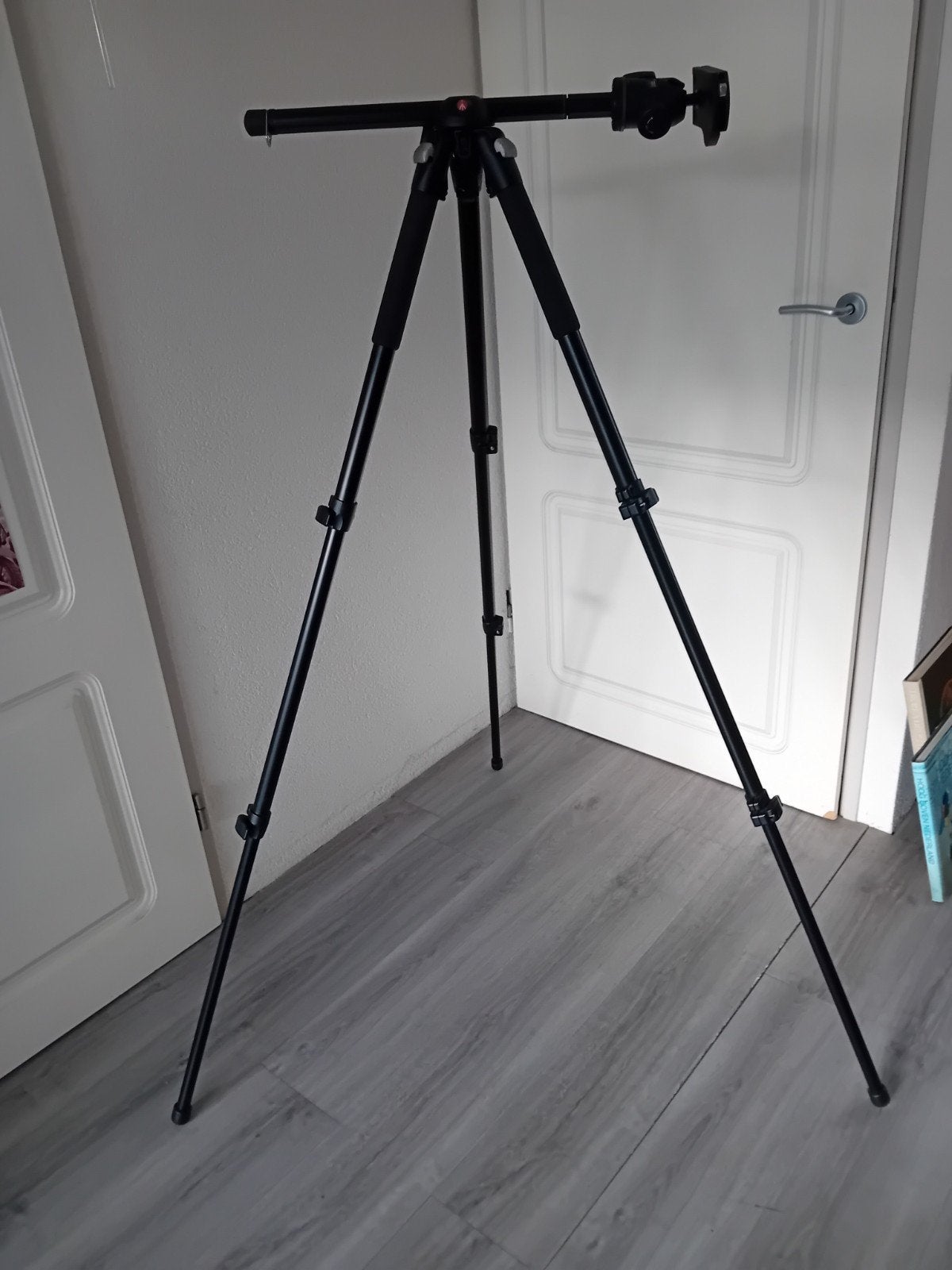 Manfrotto 055PROB & 488RC4 balhoofd Zie omschrijving, Met balhoofd, Zo goed als nieuw, 175 cm of meer, Ophalen of Verzenden