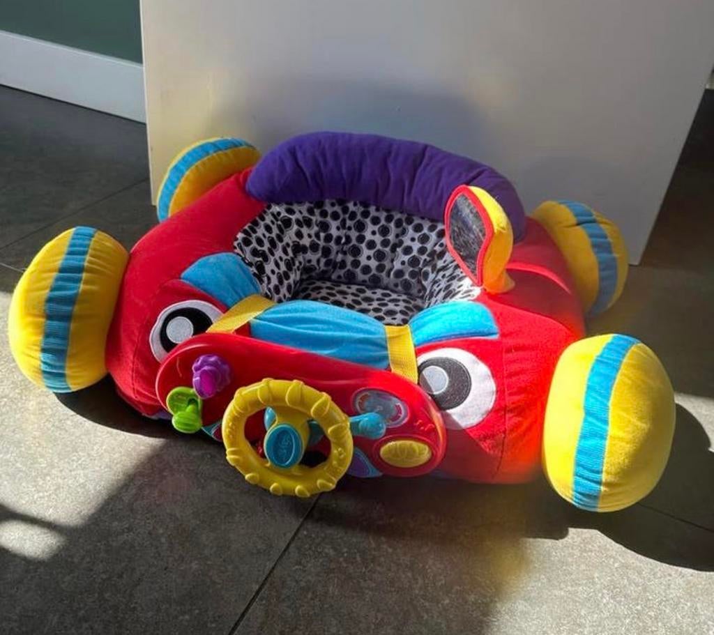 Playgro auto zitje/speelstoel, Ophalen, Zo goed als nieuw, Auto, Met licht