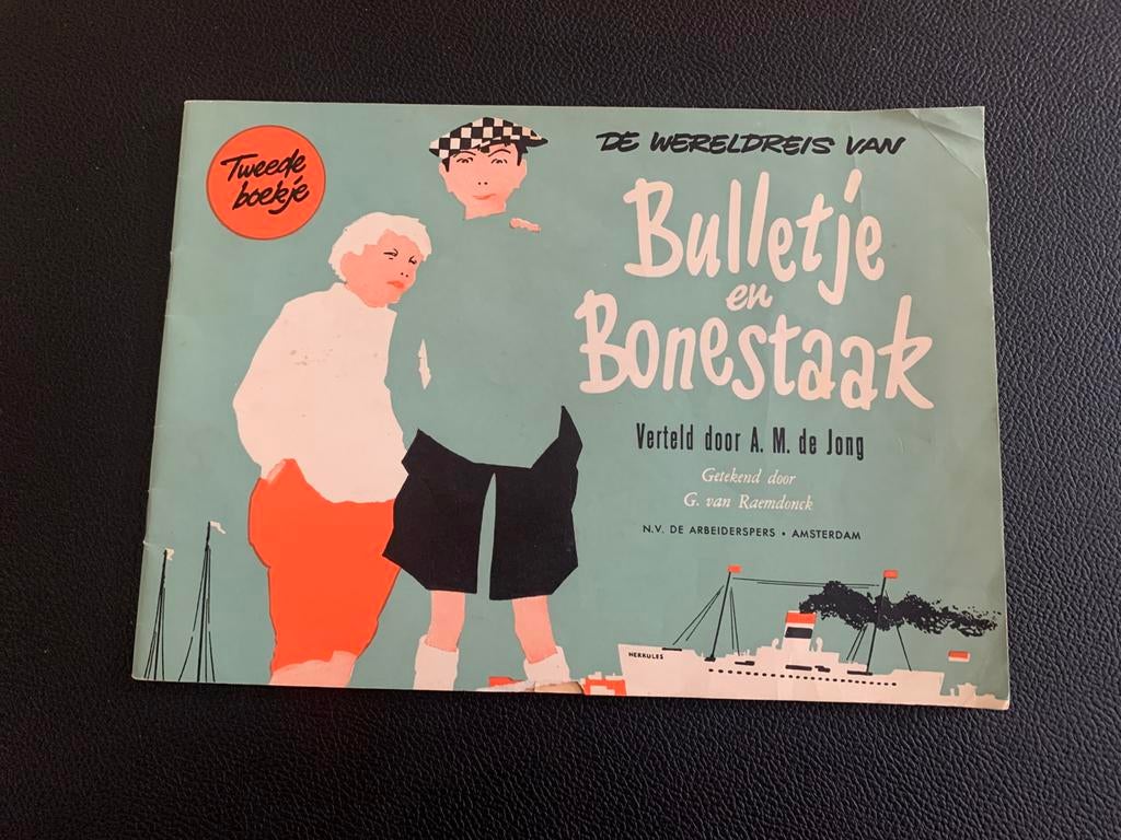 de wereldreis van Bulletje en Bonestaak, Boeken, Ophalen of Verzenden, Zo goed als nieuw