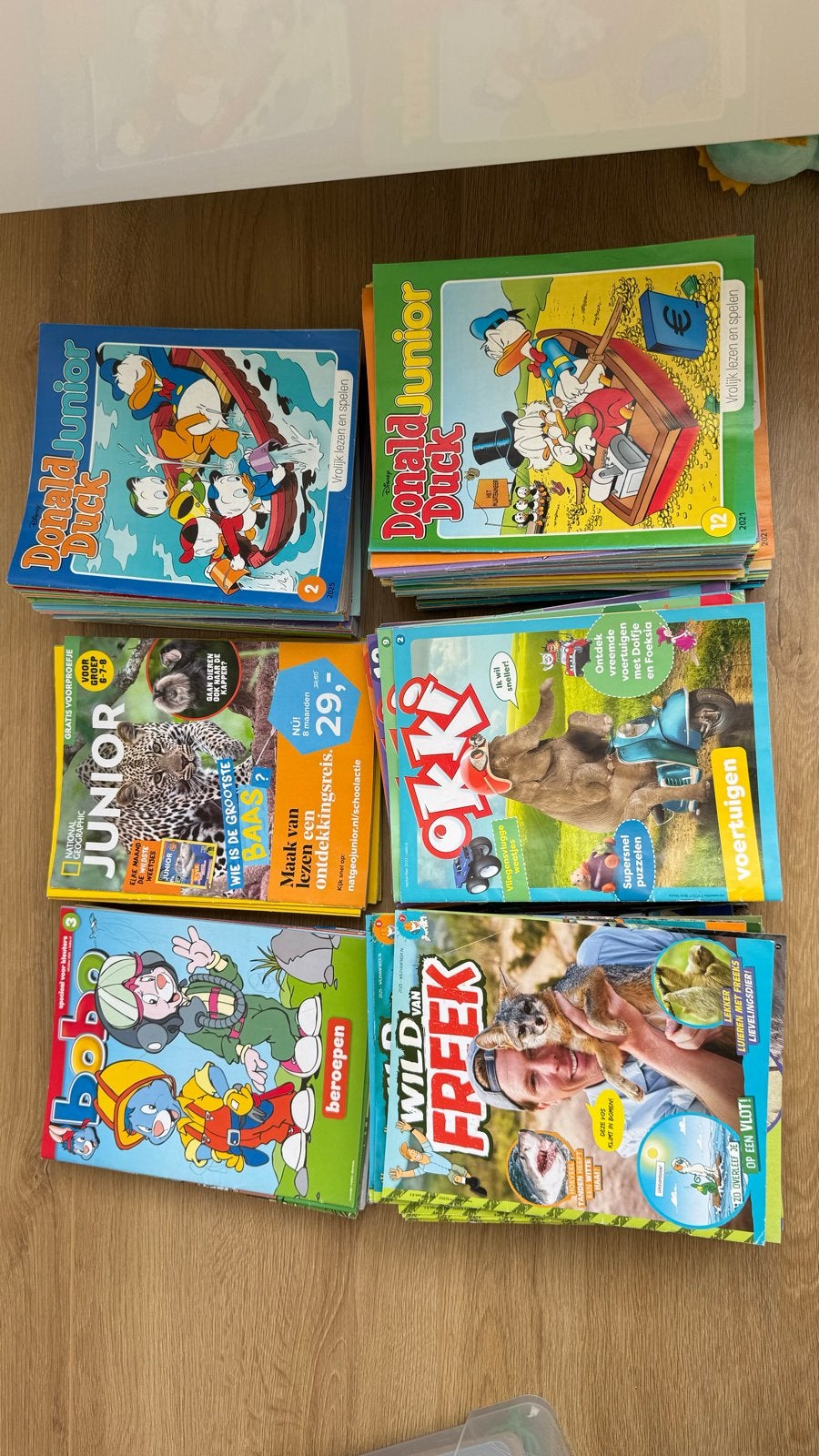 Diverse kinderboeken en tijdschriften (Bobo, Junior, Wild Fr, Boeken, Kinderboeken | Jeugd | onder 10 jaar, Gelezen, Fictie algemeen