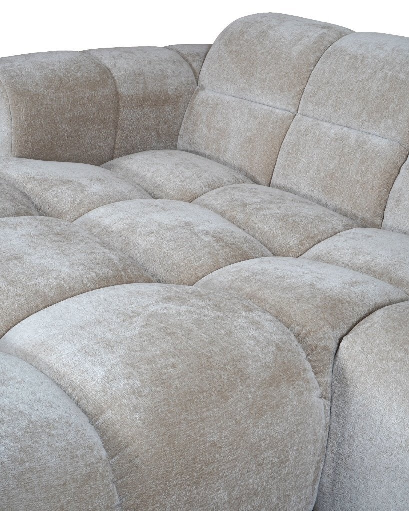 Hoekbank Emma La Vie 170 Beige – Links, 250 tot 300 cm, Verzenden, Hoekbank, Nieuw