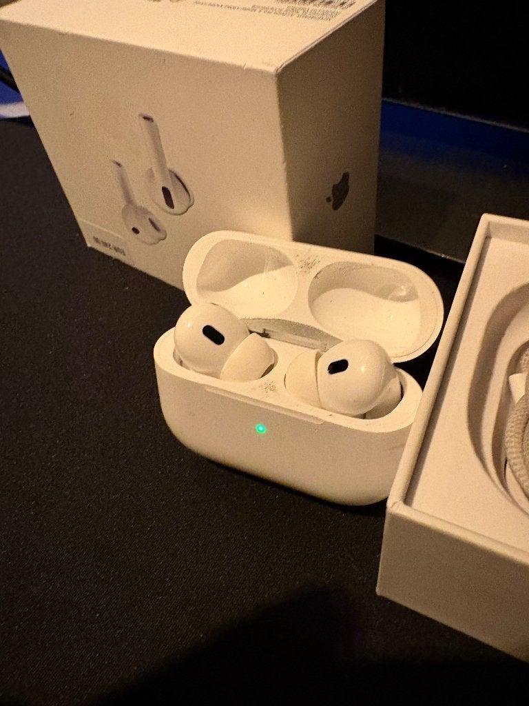 AirPods Pro 2e generatie, Audio, Tv en Foto, Koptelefoons, Ophalen, In-ear, Gebruikt, Wit