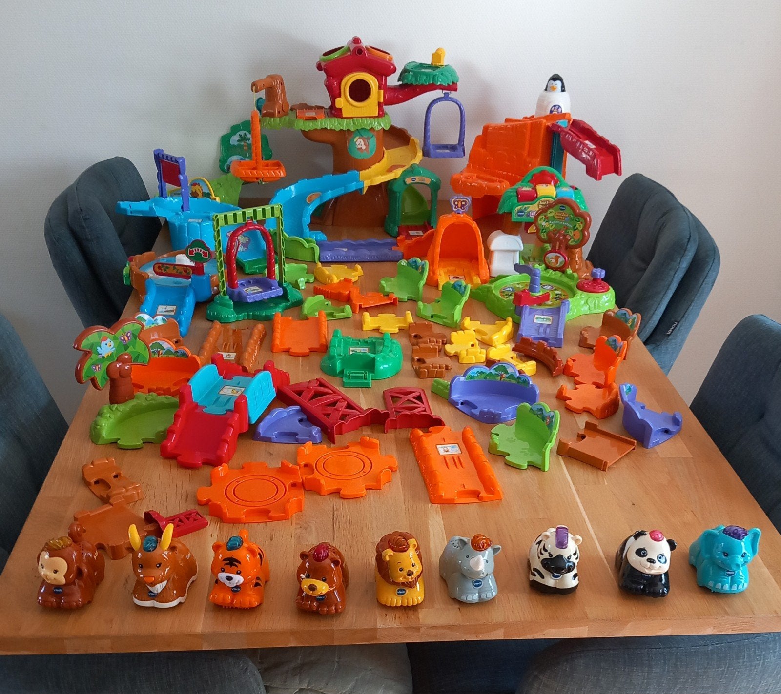 Grote VTech zoef zoef dieren, Ophalen of Verzenden, Gebruikt
