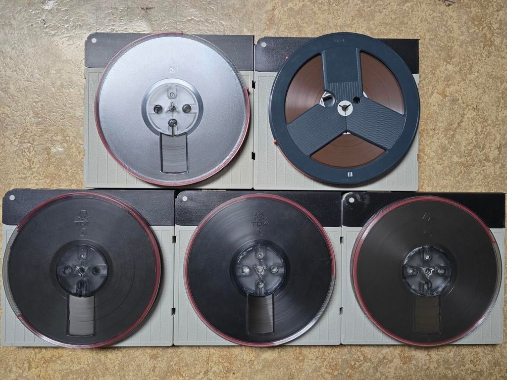 5 TDK banden, Audio, Tv en Foto, Bandrecorders, Ophalen of Verzenden, Onderdeel