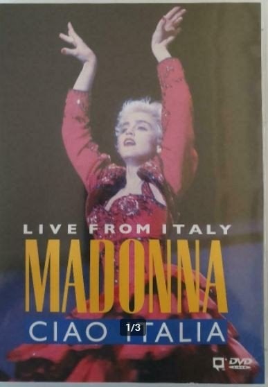 dvd - madonna live from italia, Alle leeftijden, Ophalen of Verzenden, Zo goed als nieuw