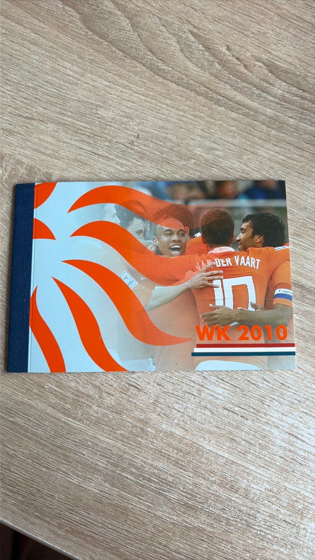Postzegelboekje WK 2010 Nederland, Ophalen of Verzenden, Na 1940, Postfris