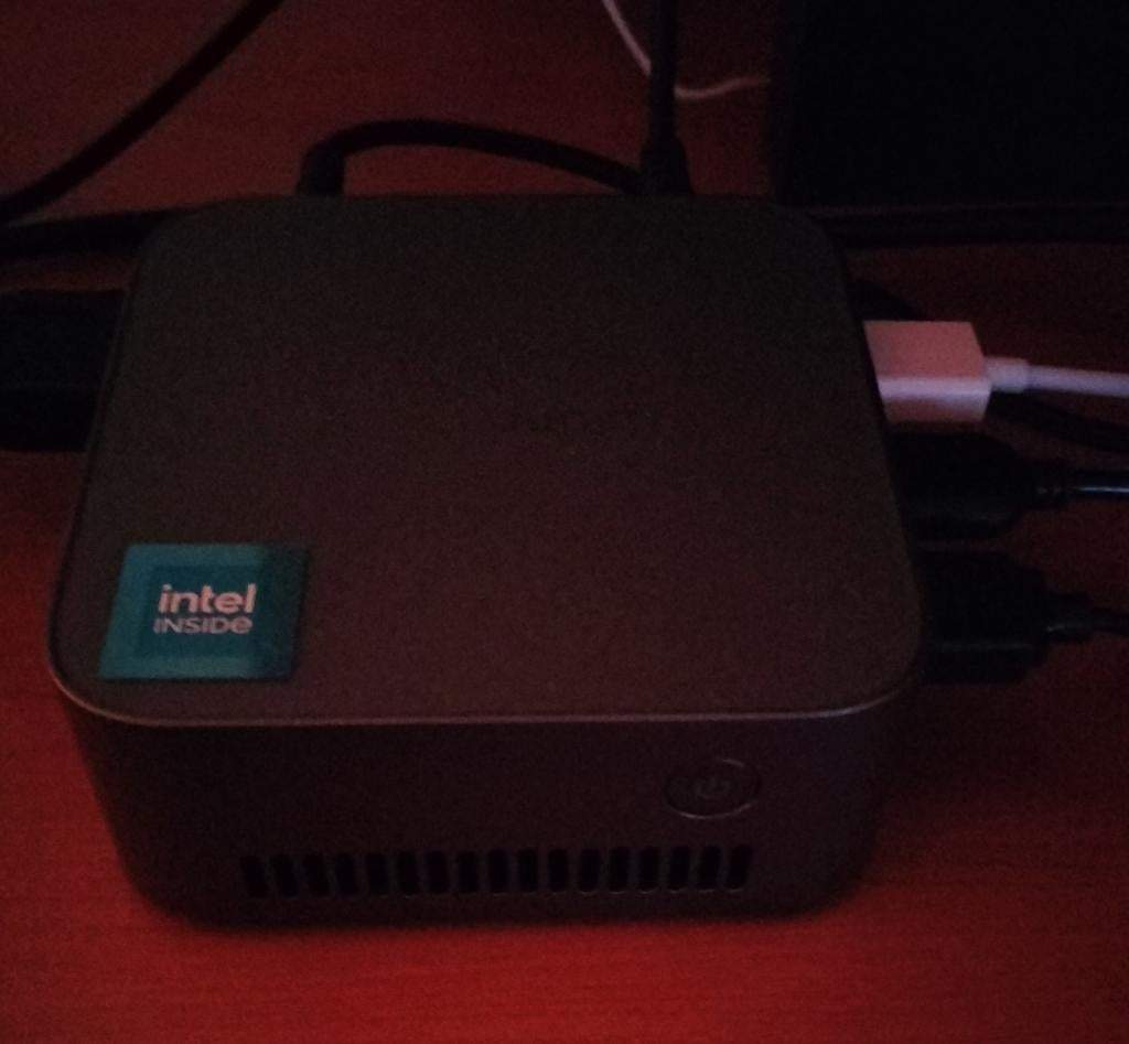 Huidun H20 mini PC 12th Intel N95, 16GB LPDDR5, 512GB M.2SSD, Ophalen of Verzenden, Zo goed als nieuw, SSD