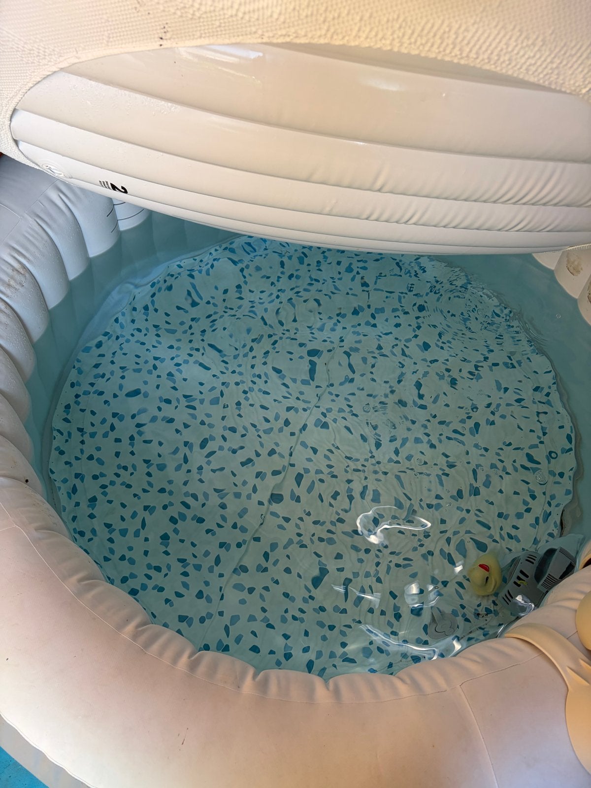 Lazy Spa Jacuzzi - Opblaasbaar en Compleet, Ophalen of Verzenden, Gebruikt, Afdekzeil, Opblaasbaar
