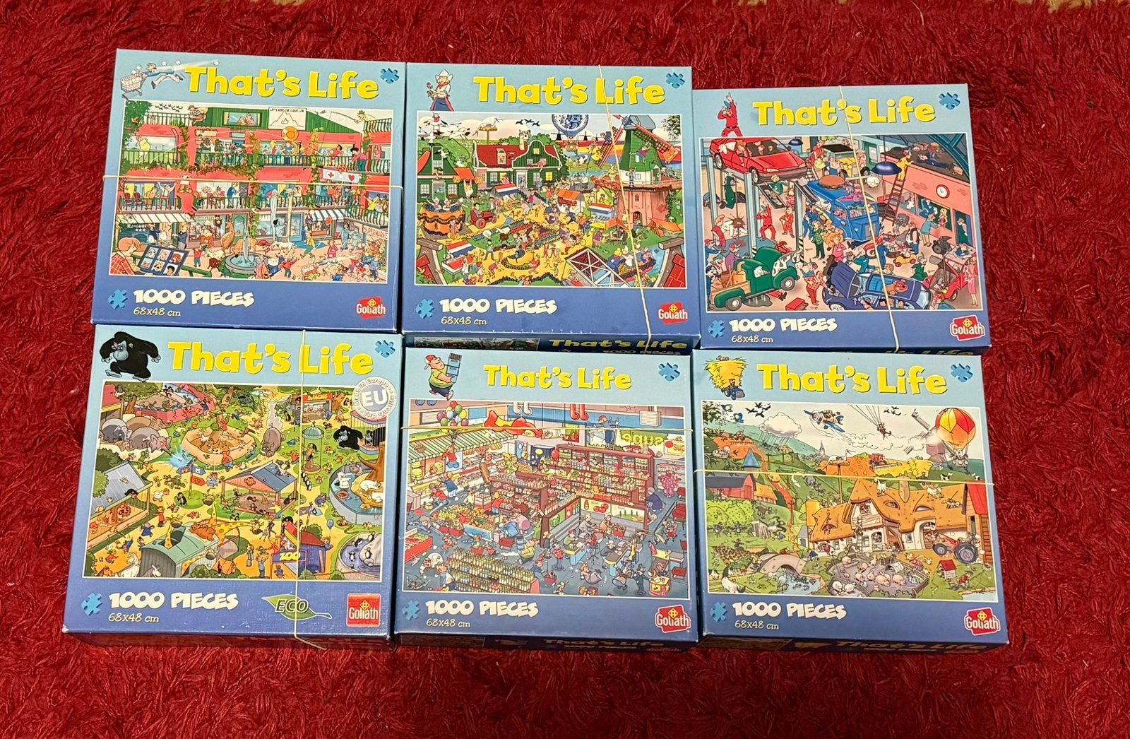 That’s Life puzzels, Ophalen of Verzenden, 500 t/m 1500 stukjes, Zo goed als nieuw, Legpuzzel