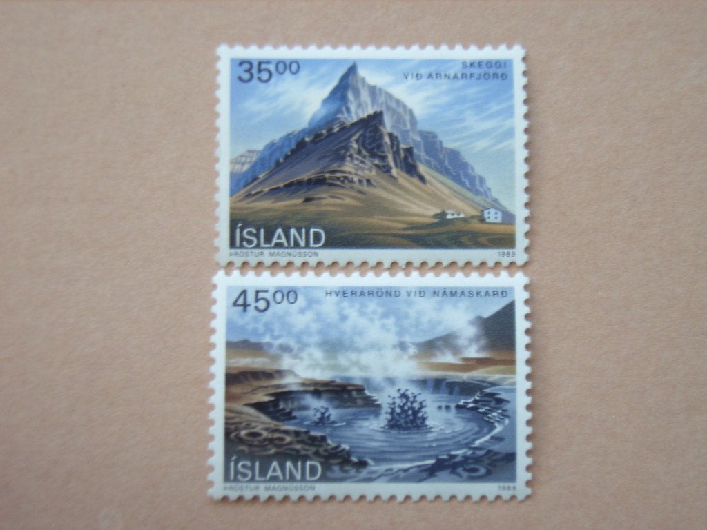 KZ  IJsland 704-705 Pf, Postzegels en Munten, Ophalen of Verzenden, IJsland, Postfris