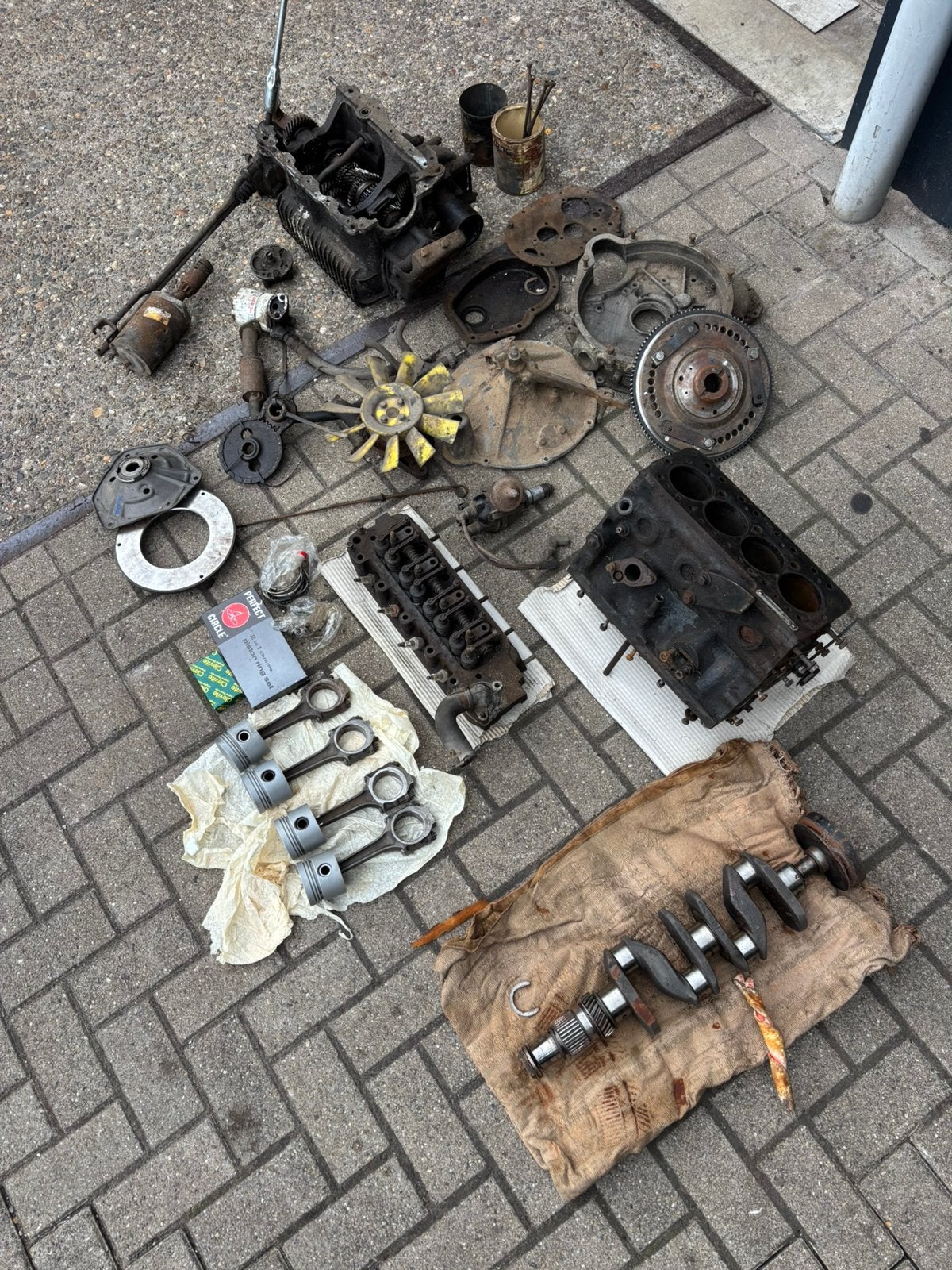 Motor 1275cc voor de classic mini voor de handige Harry, Ophalen, Gebruikt, Mini
