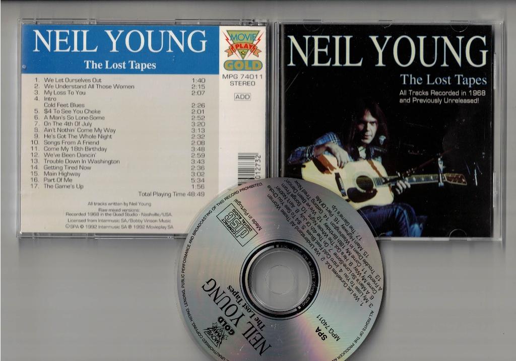 NEIL YOUNG CD The Lost Tapes, Cd's en Dvd's, Cd's | Rock, Zo goed als nieuw, Poprock, Ophalen of Verzenden