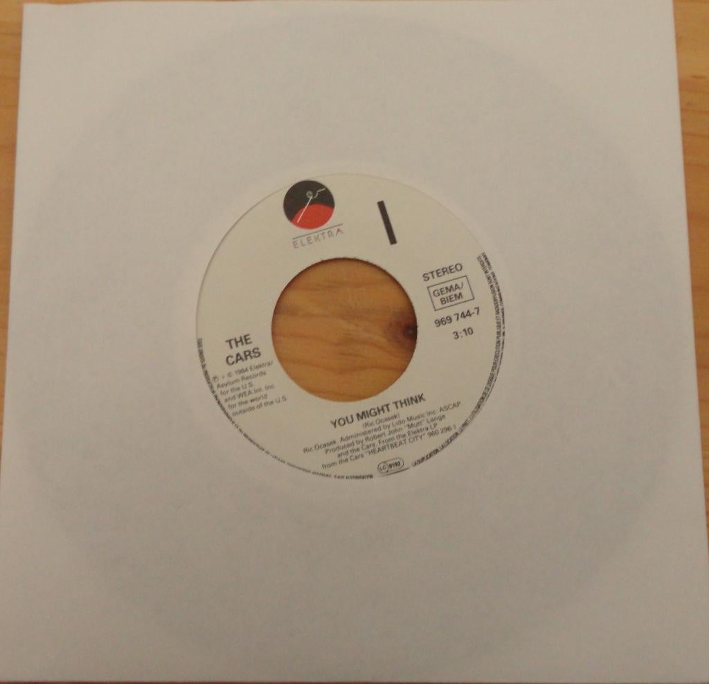 The Cars > You might think, Gebruikt, 7 inch, Single, Ophalen of Verzenden