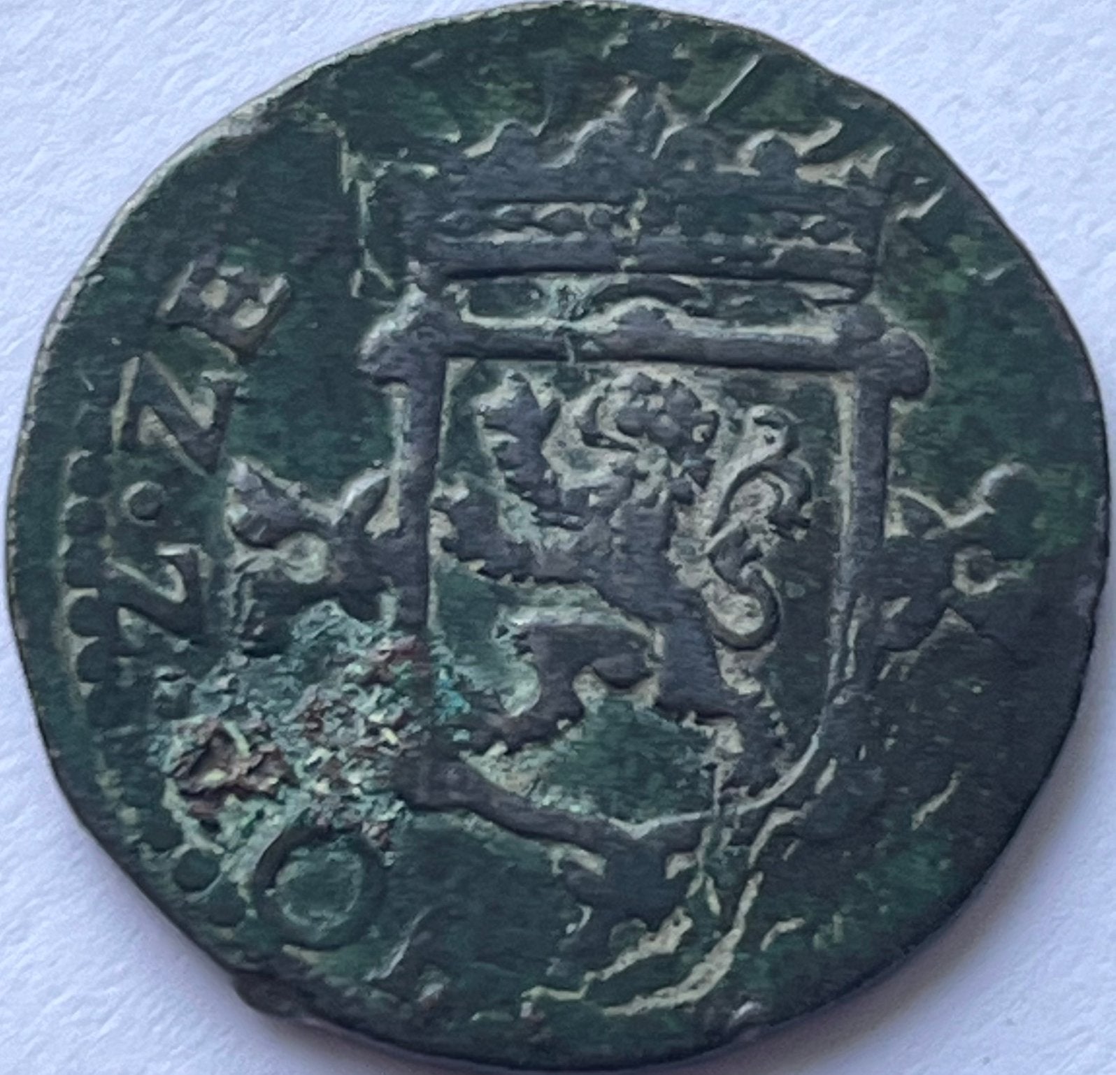 Graafschap Holland oord 1579, Postzegels en Munten, Munten | Nederland, Ophalen of Verzenden, Vóór koninkrijk, Losse munt